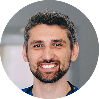 A family medicine locums physician profile picture.