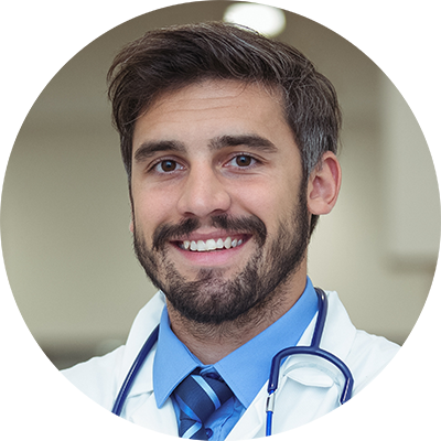 A locum tenens anesthesiologist profile picture.