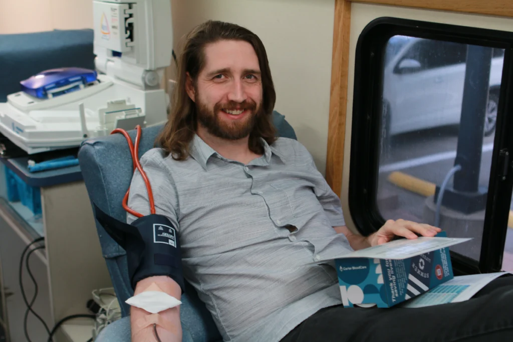 Ryan-Giving-Blood